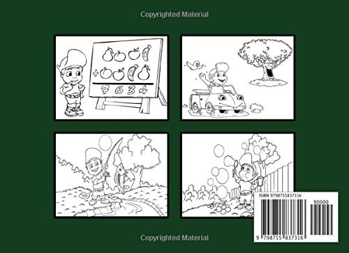 Adiboo Coloring Book: Coloring Book for Kids Ages 2-13