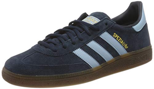 adidas Handball Spezial, Sneaker Hombre, Collegiate Navy/Clear Sky/Gum, 44 2/3 EU