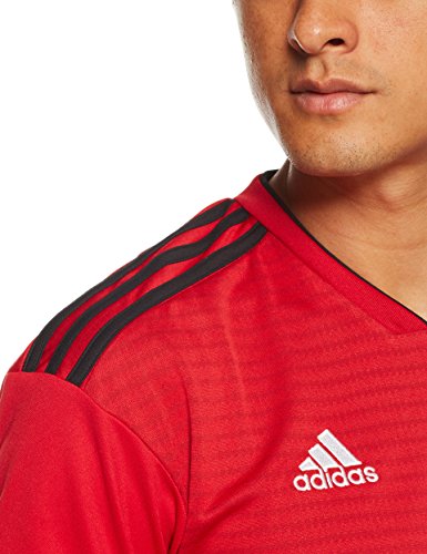 adidas MUFC H JSY T-Shirt, Hombre, Real Red s10/black, M