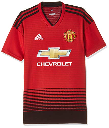 adidas MUFC H JSY T-Shirt, Hombre, Real Red s10/black, M