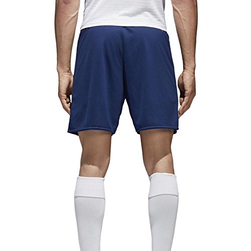 Adidas Parma 16 Intenso Pantalones Cortos para Fútbol, Hombre, Azul (Azul/Blanco), L