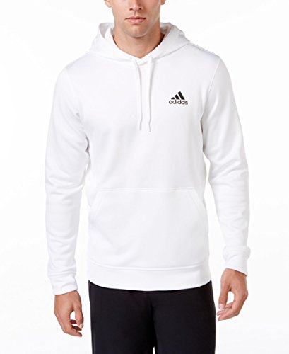 adidas Sudadera de Forro Polar con Capucha para Hombre, Hombre, F16SPWM746, Blanco/Blanco, XXL