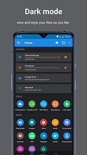 Administrador de archivos para Fire TV - USB OTG Cloud Network File Explorer