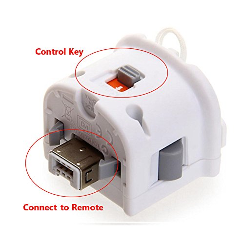 AeeYui Adaptador Motion Plus para el Mando de Wii Remote Control