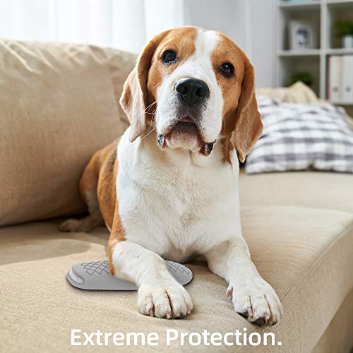 Aerku Funda Compatible con Sony PS5 Remoto Multimedia, Funda Protectora de Silicona Ligera, Antideslizante, a Prueba de Golpes Funda Protectora - Gris