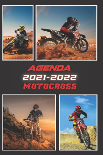 Agenda 2021 2022 MOTOCROSS: Freestyle Motor Sports speed Biker racing driving Monthly Weekly Planner Calendar for middle elementary and high school ... plan a great start to the year for success.