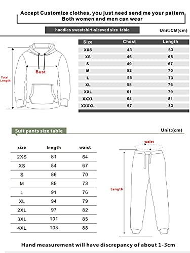 AHDSJDG Takt op.Destiny Traje de Dos Sudadera con Capucha + Carta Cordón Bolsillo Pantalones para Correr Manga Larga Hoodie Suéter Pantalones Ropa de Deporte Anime Cosplay Hombres y Mujeres Piezas