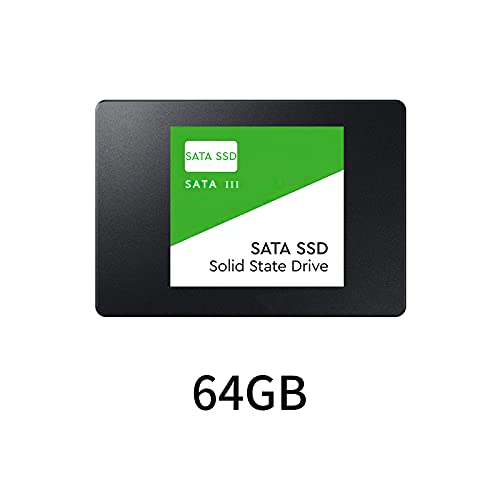 AHNUNVA Unidad de Disco USB de 1TB / 64G sólida, disfracesState Drive 400MB / s SATA 6.0GB / s SSD Unidad de Disco Duro Interno Lectura rápida para computadoras portátiles de Escritorio para Juegos