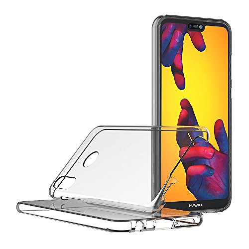 AICEK Funda Huawei P20 Lite, Transparente Silicona 360°Full Body Fundas para Huawei P20 Lite Carcasa Silicona Funda Case (5,84 Pulgadas)
