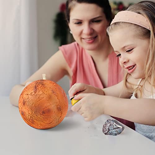 AIHOME Sistema solar Planet Gems Dig Kit para niños, kit de excavación de gemas de piedras preciosas, kit de ciencia de juguetes de bricolaje, regalos únicos de Navidad para niños y niñas