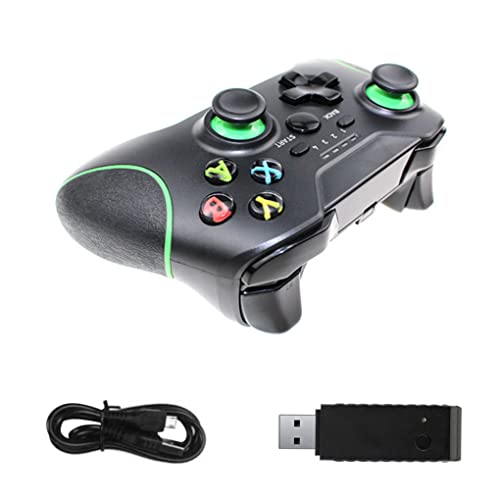 Ailan Controlador de Juegos inalámbrico Dual Vibración de vibración Gamepad Joystick Reemplazo Controlador de Juego Dual para uno para PS3 PC portátil Controlador de Juegos