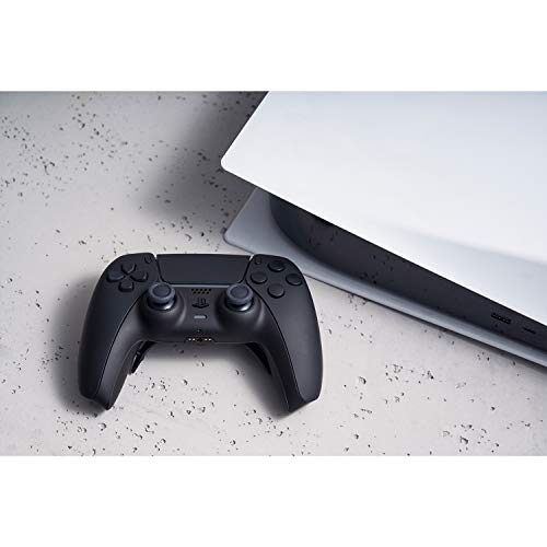 AimControllers Mando PS5 Personalizado - Sony PlayStation 5 Mando Inalambrico - DualSense PS 5 Joystick - Mando PS5 Sony Original - PS5 Controller - Remap - Smart Triggers - Black Mat