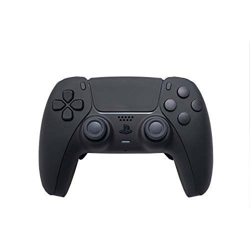 AimControllers Mando PS5 Personalizado - Sony PlayStation 5 Mando Inalambrico - DualSense PS 5 Joystick - Mando PS5 Sony Original - PS5 Controller - Remap - Smart Triggers - Black Mat