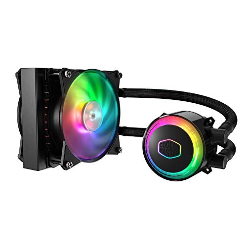 (AIO Liquid Cooler, ML120R ARGB) - COOLMASTER MLX-D12M-A20PC-R1 - MasterLiquid ML120R RGB AIO CPU Cooler