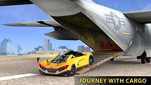 Airplane Pilot Car Transporter Games: Racing Cars Simulator