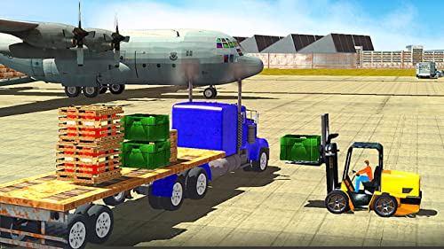 Airplane Pilot Car Transporter Games: Racing Cars Simulator