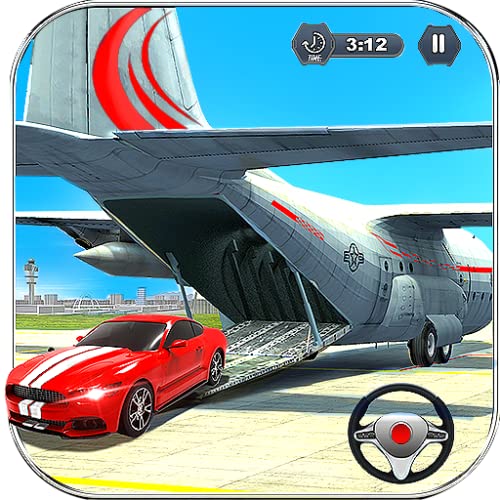 Airplane Pilot Car Transporter Games: Racing Cars Simulator