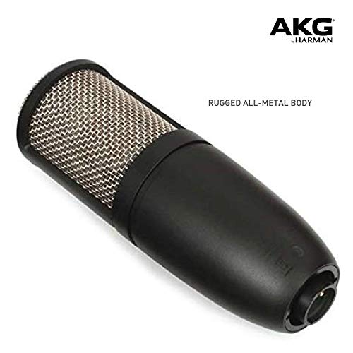 AKG P220 Micrófono de condensador, negro