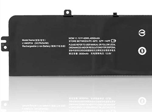 AKKEE L14M3P24 Laptop Batería para Lenovo Legion Y520-15IKBA Y520-15IKBM Y520-15IKBN IdeaPad Y700-14ISK 700-15ISK 700-17ISK Series L16M3P24 L16S3P24 L14S3P24 11.1V 45Wh