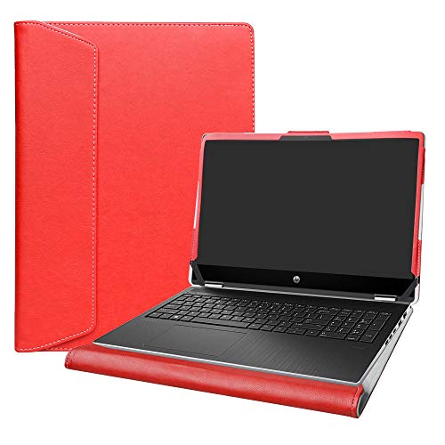 Alapmk Diseñado La Funda Protectora para 15.6" HP Pavilion x360 15 15-dqXXXX/HP OMEN Gaming 15-ekXXXX 15-enXXXX (15-ek0015ns) Laptop[Not fit Pavilion X360 15-crXXXX 15-brXXX 15-bkXXX],Rojo