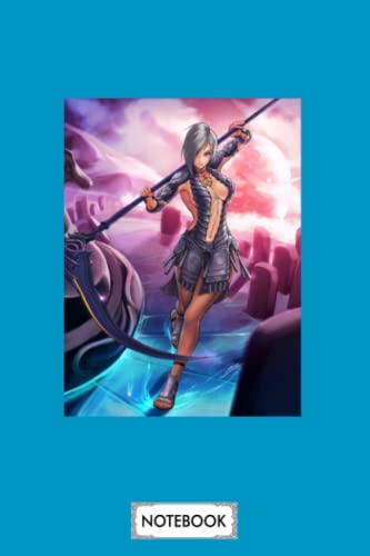 Alathariel Black Desert Online Otaku Notebook: Lined College Ruled Paper,6x9 120 Pages,journal,matte Finish Cover,diary,planner