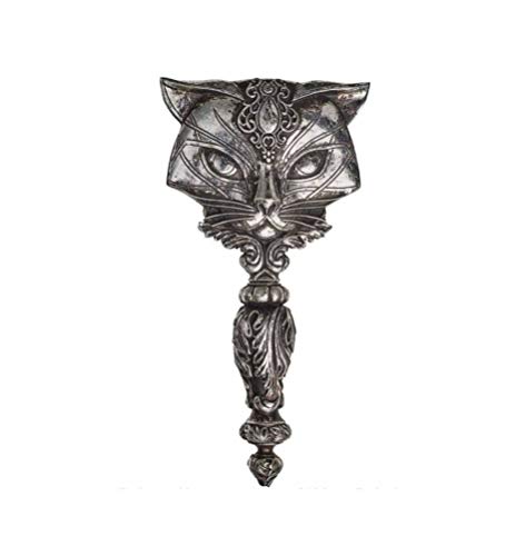 Alchemy Gothic Sacred Cat Hand Mirror