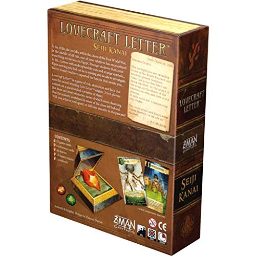 Alderac Entretenimiento ald05123 – Juego de Cartas Love Craft Letter