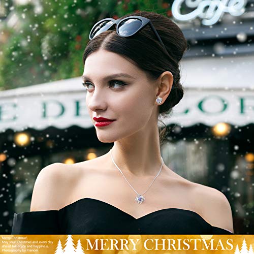 Alex Perry Pendientes Plata 925 Regalos para mujeres Niñas Regalo Morado Joyas personalizadas Día de San Valentín Día de la madre Regalos de cumpleaños de Navidad para mamá Su esposa Novia