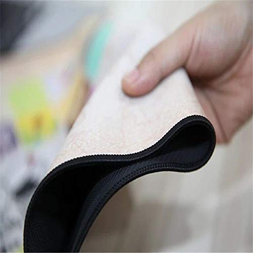 Alfombrilla de Ratón Grande de Xl Alfombrilla de Ordenador Alfombrilla de Escritorio Alfombrilla de Escritorio con Teclado Grande para Ordenador Portátil de Oficina 1000X500X3Mm