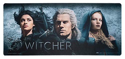 Alfombrilla ratón The Witcher - Alfombrilla gaming - Mousepad XXL - Accesorios The Witcher/ Alfombrilla XXL - Alfombrilla escritorio - Tapete escritorio - Alfombrilla ratón ideal accesorio gamer