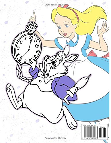 Alice In Wonderland Coloring Book: Color Wonder Creativity Alice In Wonderland Coloring Books For Adult Stress Relieving