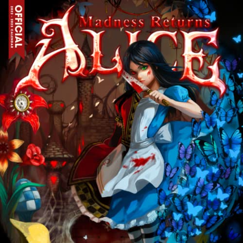 Alice Madness Returns 2022 Calendar: Cartoon 2022 OFFICIAL calendar -Alice Madness Returns Weekly & Monthly Planner with Notes Section for Alls Alice ... 17X11" - Kalendar calendario calendrier.2