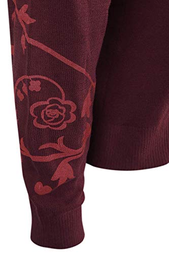 Alicia en el País de Las Maravillas Off with Their Head Mujer Sudadera Burdeos L