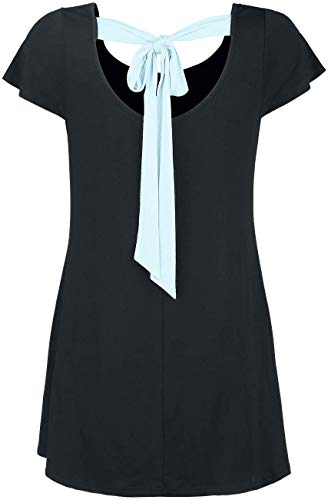 Alicia en el País de Las Maravillas We're All Mad Here Mujer Camiseta Negro S