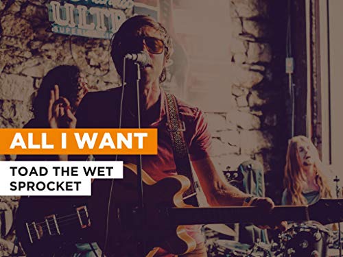 All I Want al estilo de Toad the Wet Sprocket