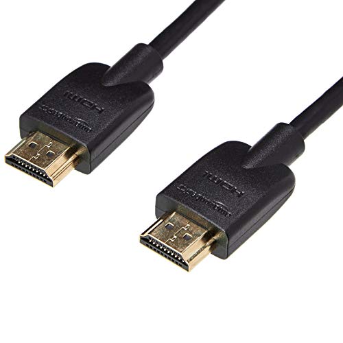 Amazon Basics - Cable HDMI flexible, de 0,3 m