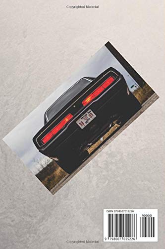 American Muscle Car: Motivational Notebook, Journal, Diary (110 Pages, notes blank, 6 x 9)
