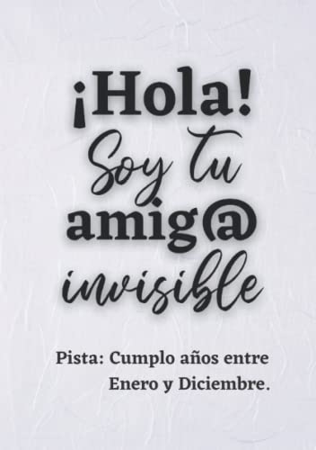 Amigo invisible Libreta - Regalo amigo invisible: gracioso y divertido para hombre, mujer o adolescentes. Incluso es una idea original para regalar a compañeros o jefe de trabajo. Notebook A5 Español
