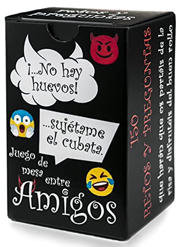 ? Amigos? -Juego para Fiestas y Despedidas de solter@ o de casad@. Echa Unas Risas y Disfruta del Buen Rollo con retos y Preguntas comprometidas