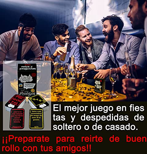 ? Amigos? -Juego para Fiestas y Despedidas de solter@ o de casad@. Echa Unas Risas y Disfruta del Buen Rollo con retos y Preguntas comprometidas