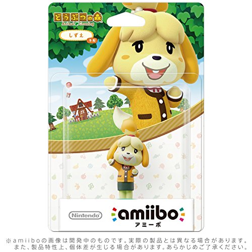Amiibo Shizue / Isabelle (Winter Ver.) - Animal Crossing series Ver. [Wii U][Importación Japonesa]