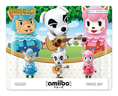 Amiibo Triple Set - Animal Crossing / Doubutsu no Mori series Ver. [Wii U][Importación Japonesa]