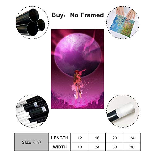 AMINIT Terraria - Póster de 7 lienzos y arte para pared, diseño moderno de juegos de terraria, 30 x 45 cm