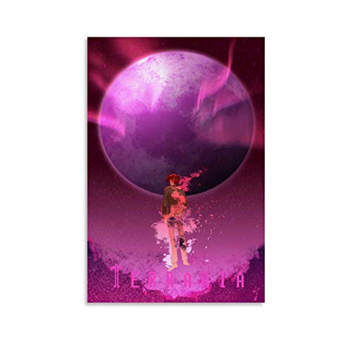 AMINIT Terraria - Póster de 7 lienzos y arte para pared, diseño moderno de juegos de terraria, 30 x 45 cm