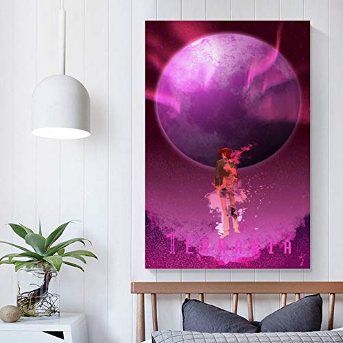 AMINIT Terraria - Póster de 7 lienzos y arte para pared, diseño moderno de juegos de terraria, 30 x 45 cm