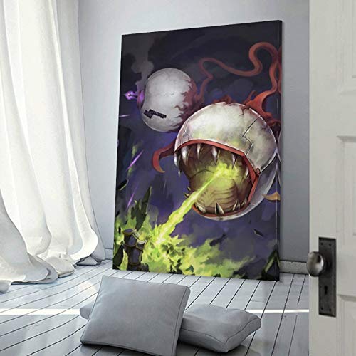 AMINIT Terraria - Póster de juego 2 pósteres decorativos para pared (50 x 75 cm)