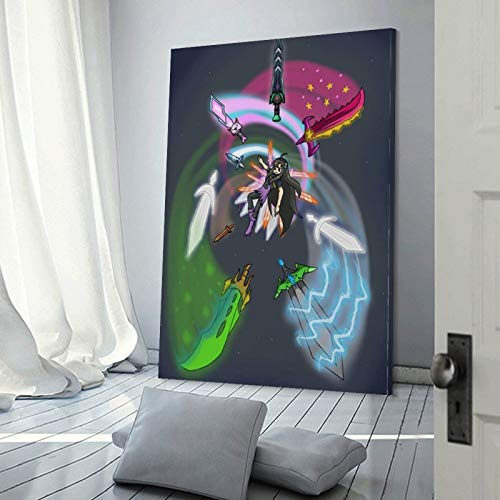 AMINIT Terraria - Póster de juego de 21 póster decorativo para pared (50 x 75 cm)