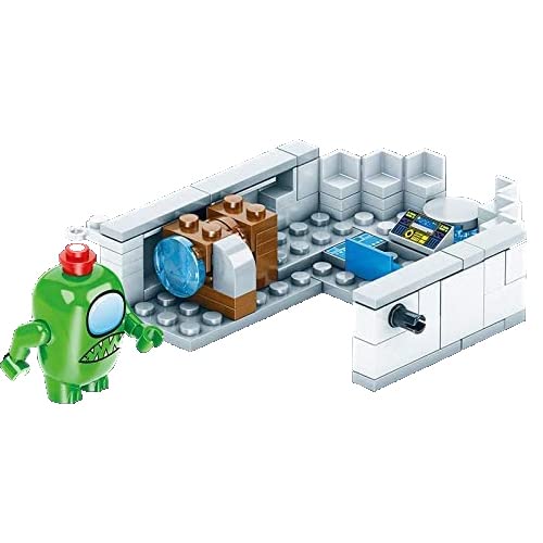 Among Ud Giocattoli Building Blocks, Tra I Building Blocks, Among Ud Gioco Space Alien Figuras Juego De Felpa Modelo Bricks Juguete CláSico Regalo Among Ud Mini Estatua