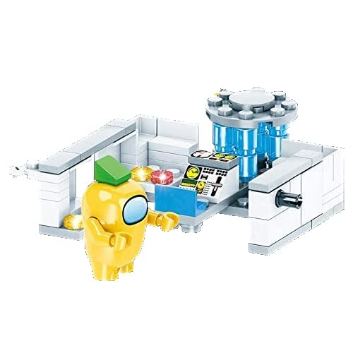 Among Ud Giocattoli Building Blocks, Tra I Building Blocks, Among Ud Gioco Space Alien Figuras Juego De Felpa Modelo Bricks Juguete CláSico Regalo Among Ud Mini Estatua