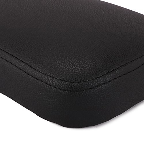 An Xin Rectangular Pasajero Pasajero Pad Asiento 8 Ventosa Para Harley Custom Chopper Cruiser XL883 XL1200 X48 X72 Negro